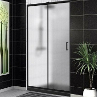 Душевая дверь (120х195) BelBagno UNO-195-BF-1-120-P-NERO 