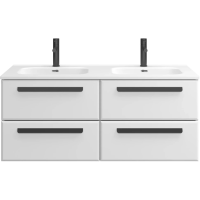 Тумба под раковину Cezares ECO-CER-N-1200-4C-SO-2-BL Bianco Lucido без ручек