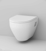 Унитаз подвесной AM.PM Spirit C701738SC с микролифтом