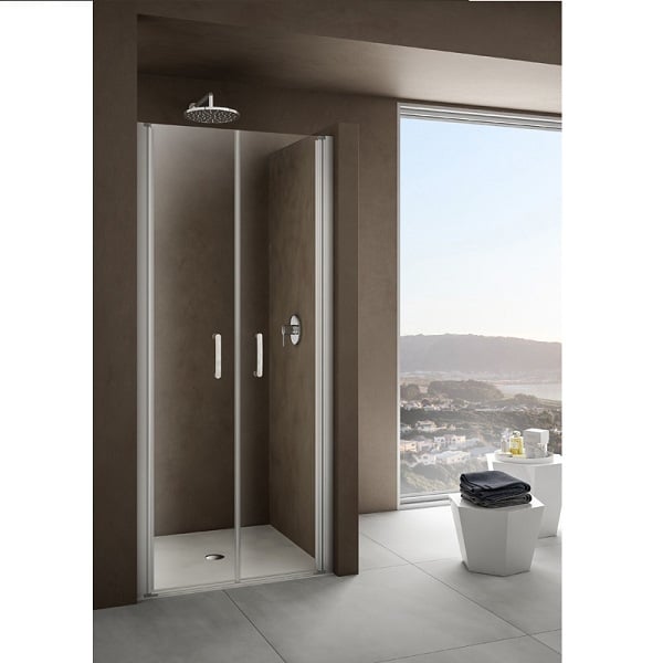 Двери в нишу распашные Provex Look 0004 LP 05 GL