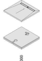 Уплотнительная манжета Geberit для трапа для душа 244.509.00.1