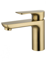 Смеситель для раковины WONZON & WOGHAND Line, брашированное золото WW-A40732-BG Смеситель для раковины WONZON & WOGHAND Line, брашированное золото WW-A40732-BG