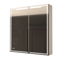 Зеркало-шкаф с подсветкой Art&Max Merano AM-Mer-900-800-1D-L-DS-F