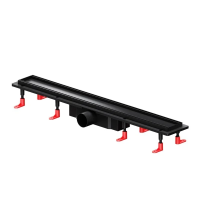 Душевой лоток под плитку 70 см Am.Pm PrimeFlow W02SC-U11-070-04BM черный матовый