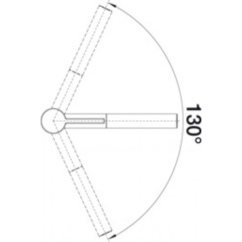 Смеситель для кухни Blanco LINEE-S (нержавеющая сталь) 517593