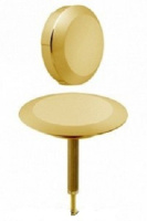 Декоративный комплект Geberit d52, для слива-перелива для ванн с поворотным механизмом: Позолота 150.221.45.1