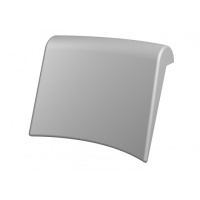 Подголовник для ванны серебристый RIHO Carolina 207038