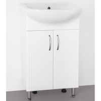 Тумба под раковину напольная Style Line Эко Стандарт ЛС-00000492 белый