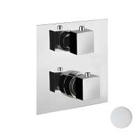 Смеситель для душа встраиваемый с термостатом Webert Pegaso PE970903740, белый