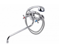 Смеситель для ванны с душем FAUZT FZs-511-54 тип См-ВУДРНШлА