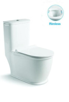 Унитаз напольный безободковый SantiLine SL-5019