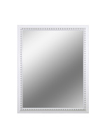 Зеркало (58x71) Continent Медальон белый Б151