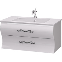 Тумба с раковиной Aima Amethyst 100 У40390