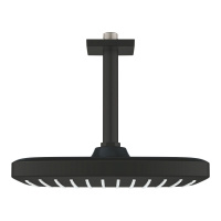 Верхний душ с кронштейном EcoJoy Grohe Tempesta 250 Cube 266882430 (черный матовый) Верхний душ с кронштейном EcoJoy Grohe Tempesta 250 Cube 266882430 (черный матовый)