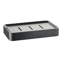 Мыльница с держателем WONZON & WOGHAND CARBON, черный WW-7732