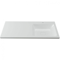 Раковина над стиральной машиной (120х48) Brevita Kamilla 4627173210010 правая