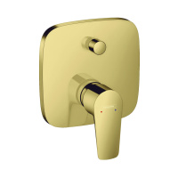 Смеситель для ванны встраиваемый Hansgrohe Talis E 71745990 полированное золото