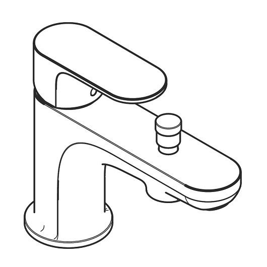 Смеситель на борт ванны Hansgrohe Rebris S 72436000 хром