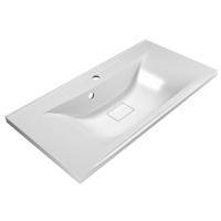 Раковина из искусственного мрамора (90х45) BelBagno BB900/450-LV-MR-PR ...