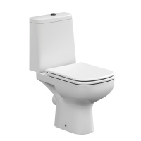 Унитаз напольный безободковый Cersanit LARA Clean On 011 3/5 DPL EO 63565