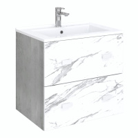 Тумба под раковину подвесная Onika Марбл 65 106548