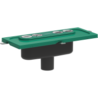 Скрытая часть для трапа Hansgrohe uBox universal 01002180