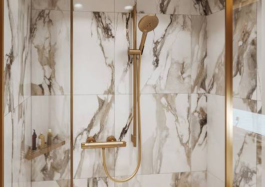 Полка угловая Hansgrohe AddStoris 41741140 шлифованная бронза