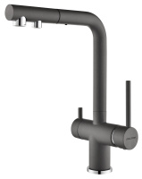Смеситель для кухни с подключением к фильтру  Paulmark Serpentine Se213222-GRM