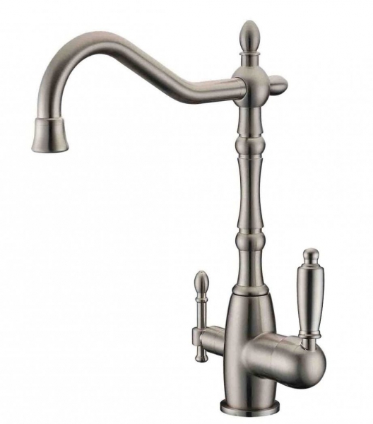 Смеситель для кухонной мойки ZORG Sanitary  (ZR 312 YF-33-NICKEL) Смеситель для кухонной мойки ZORG Sanitary  (ZR 312 YF-33-NICKEL)