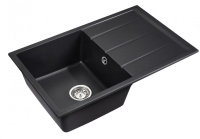 Кухонная мойка (80х50) EMAR EMQ-1800.Q Оникс