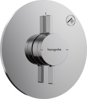 Смеситель для душа Hansgrohe DuoTurn S 75618000 хром Смеситель для душа Hansgrohe DuoTurn S 75618000 хром