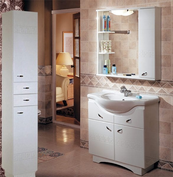 Шкаф-пенал Акватон Аттика 1A134803AT010