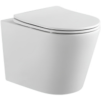 Унитаз подвесной безободковый Aquatek Вега AQ1904-00 микролифт