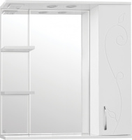Зеркало-шкаф Style Line Эко Фьюжн (80x83) ЛС-00000080 белый