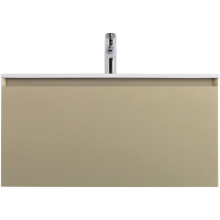 Тумба без раковины Art&Max Latina AM-Latina-800-1C-SO-BGM серо-бежевый матовый