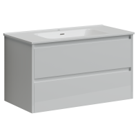 Тумба под раковину Sancos  Libra LB90W белый глянец