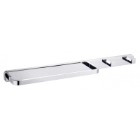 Кольцо для полотенец с 2 крючками WONZON & WOGHAND, хром WW-9561