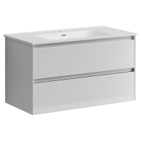 Тумба под раковину Sancos  Cento CN90W белый глянец