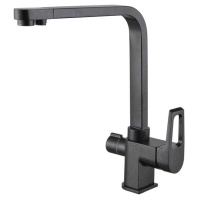 Смеситель для кухни под фильтр, черный Zorg ZR 334 YF ЧЕРНЫЙ МЕТАЛЛИК
