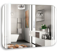 Зеркало (92х69) Silver Mirrors  Greg LED-00002523