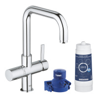 Смеситель для кухни Grohe Blue Pure c фильтром 120438 хром Смеситель для кухни Grohe Blue Pure c фильтром 120438 хром