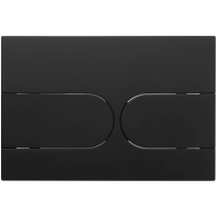 Кнопка смыва Veconi FLUSH FLV6-B черный матовый