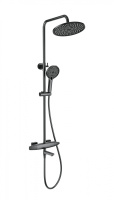 Душевая система с термостатом WONZON & WOGHAND NEO, темный графит WW-B3035-A2-BGG Душевая система с термостатом WONZON & WOGHAND NEO, темный графит WW-B3035-A2-BGG