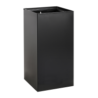 Настенное мусорное ведро 25л  Bemeta Hotel 101915110