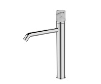 Смеситель для раковины Bronze de Luxe FOCUS хром/мрамор 24615CM