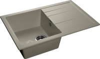 Кухонная мойка GranFest Quadro 780L, Q-780L топаз