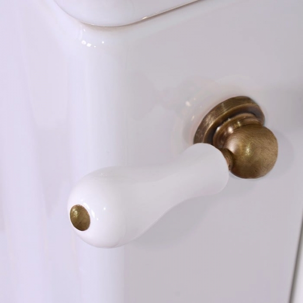 Механизм смыва для бачка-моноблока с боковой ручкой Kerasan 754293br