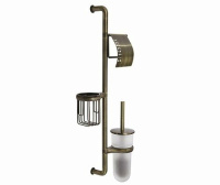 Туалетный ершик комбинированный подвесной WasserKRAFT K-1458