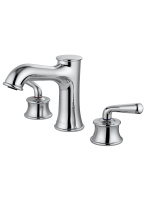 Смеситель для раковины на 3 отверстия WONZON & WOGHAND STEAM, хром WW-88159008-CR Смеситель для раковины на 3 отверстия WONZON & WOGHAND STEAM, хром WW-88159008-CR