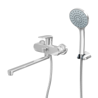 Смеситель для ванны с длинным поворотным изливом RUSH Nevis NE1735-51 Смеситель для ванны с длинным поворотным изливом RUSH Nevis NE1735-51